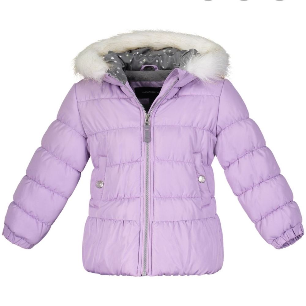 Weathertamer Puffer Jacket, Sz 2T